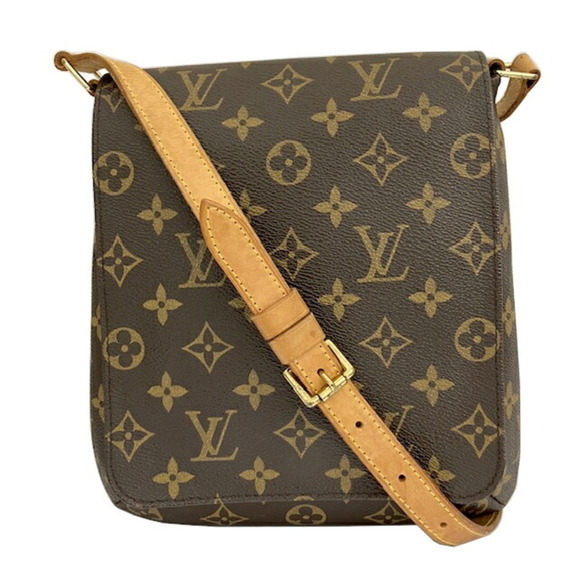 LOUIS VUITTON Brown Monogram Shoulder Bag - Picture 1 of 10